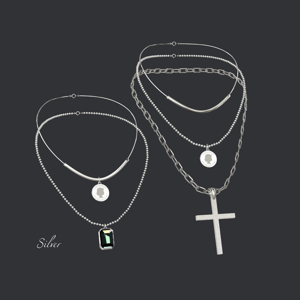 Necklace 5点セット(バングル付き)