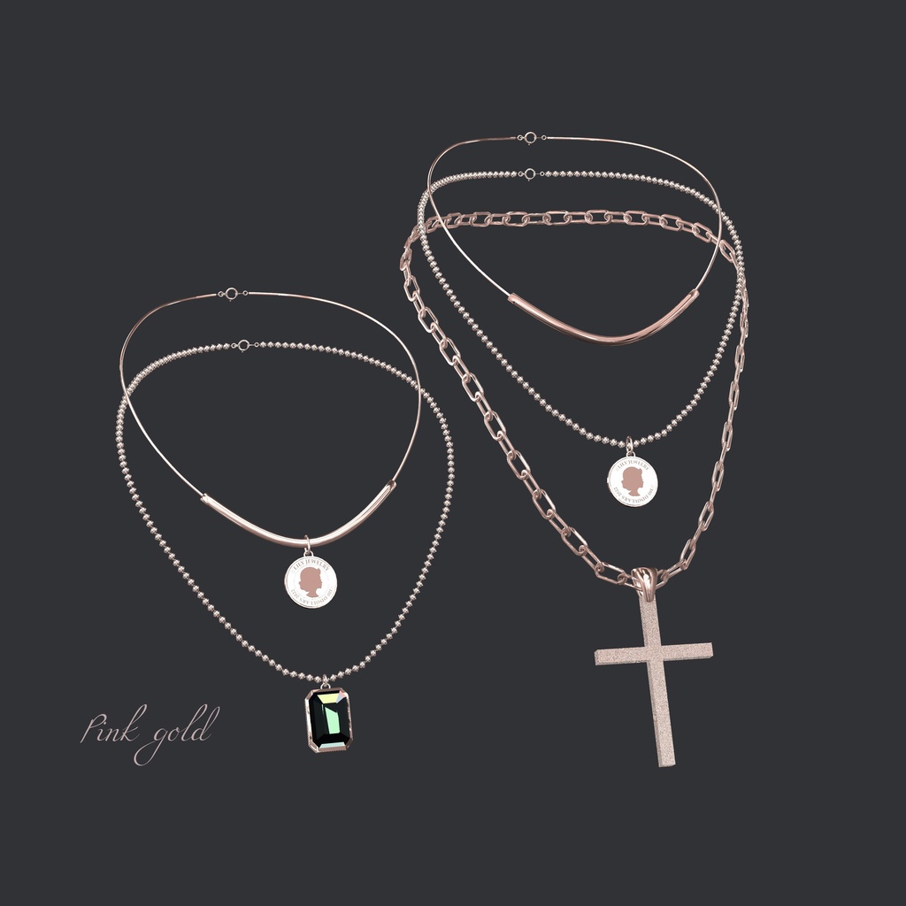 Necklace 5点セット(バングル付き)