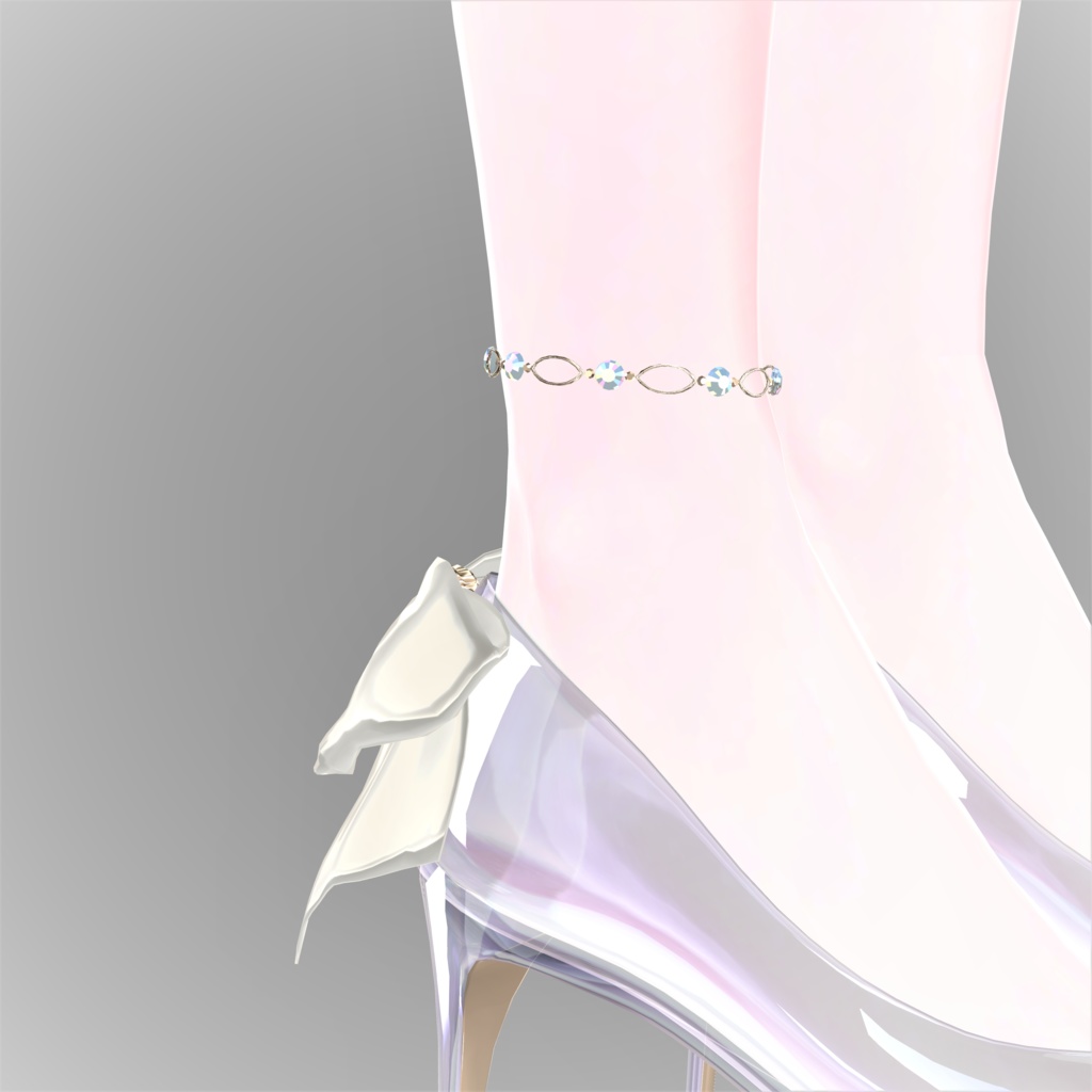 Platform shoes & anklet Set 7アバター対応
