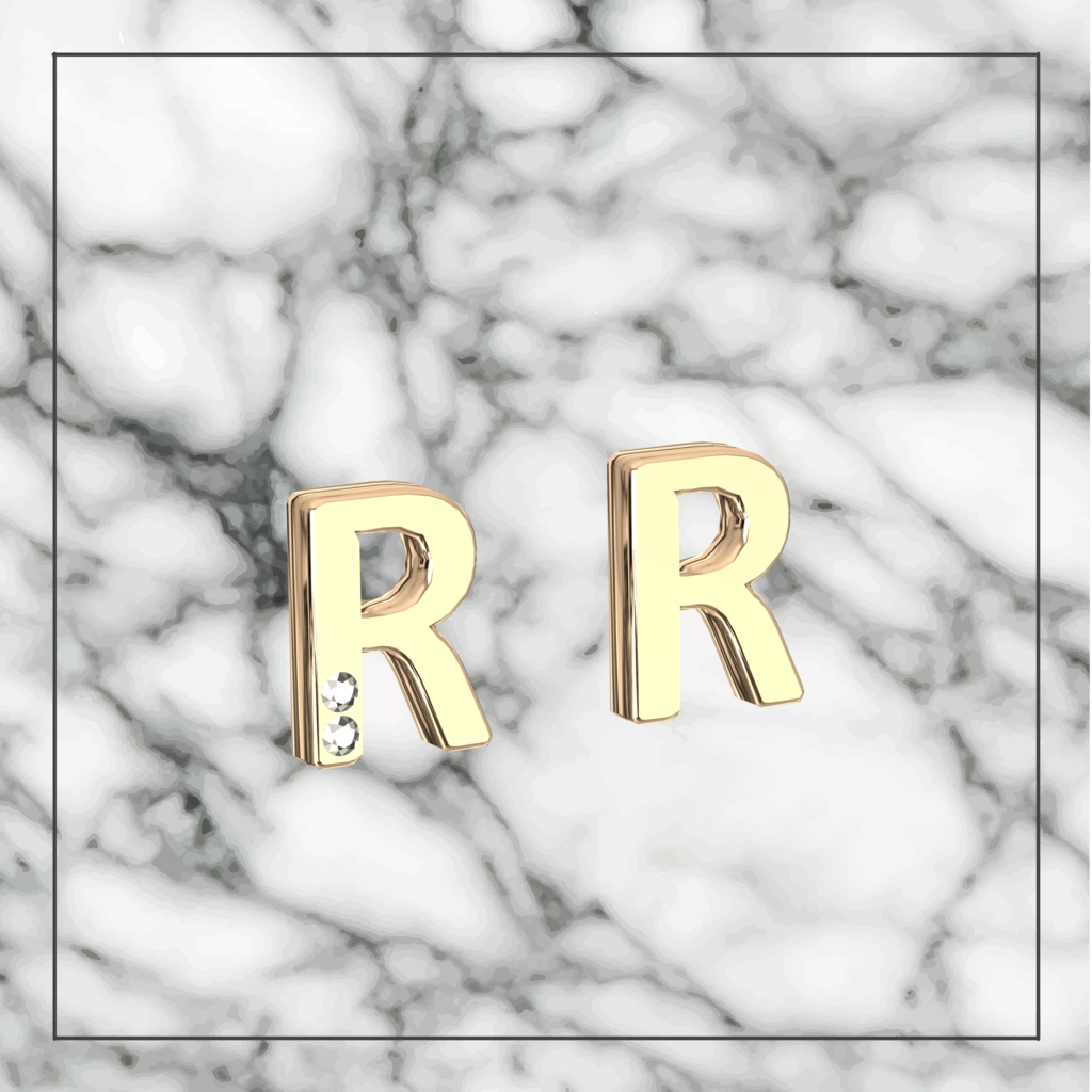 Initial♡Rings(3種類のリング+アルファベットパーツ入り)