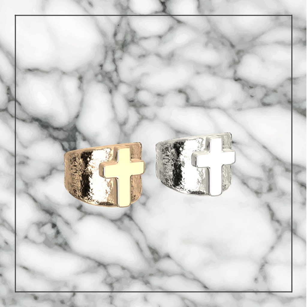 Initial♡Rings(3種類のリング+アルファベットパーツ入り)