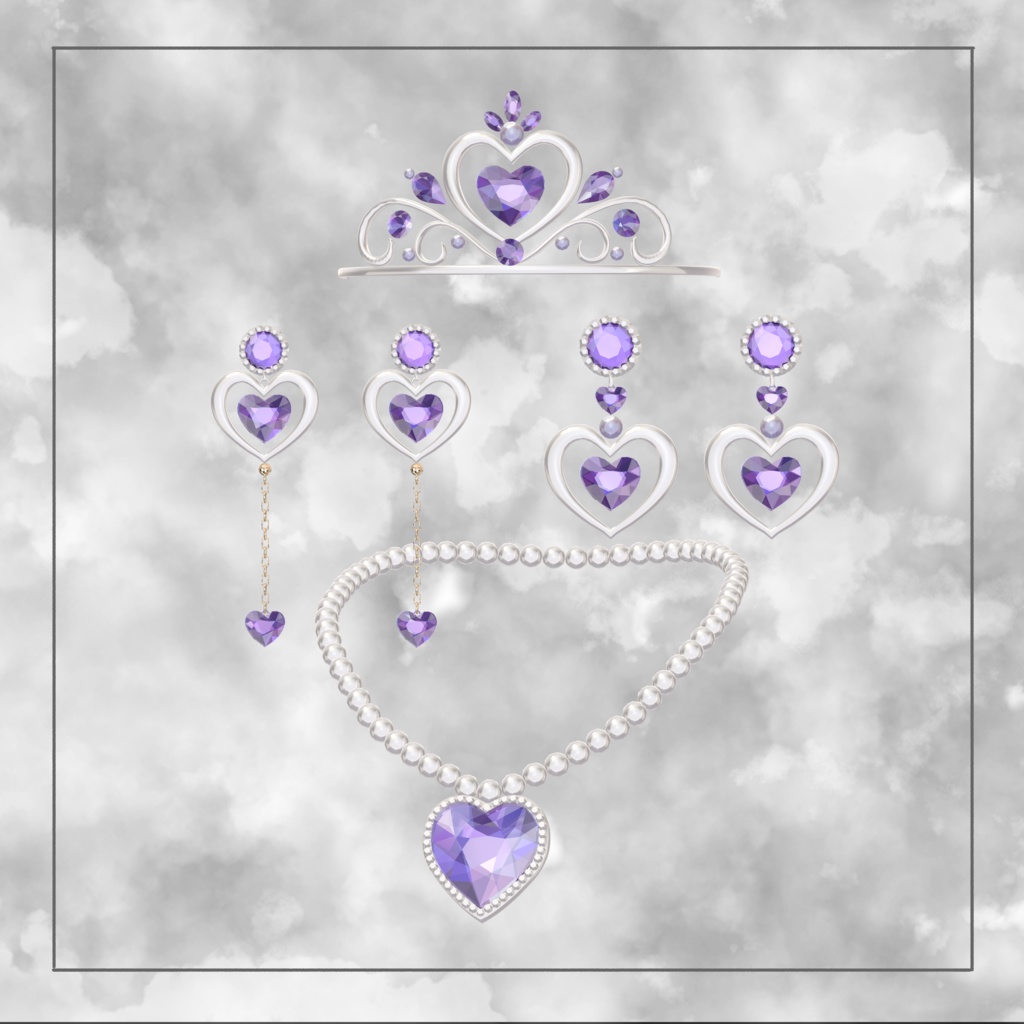 Lily Accessory Set♡6アバター位置調整済