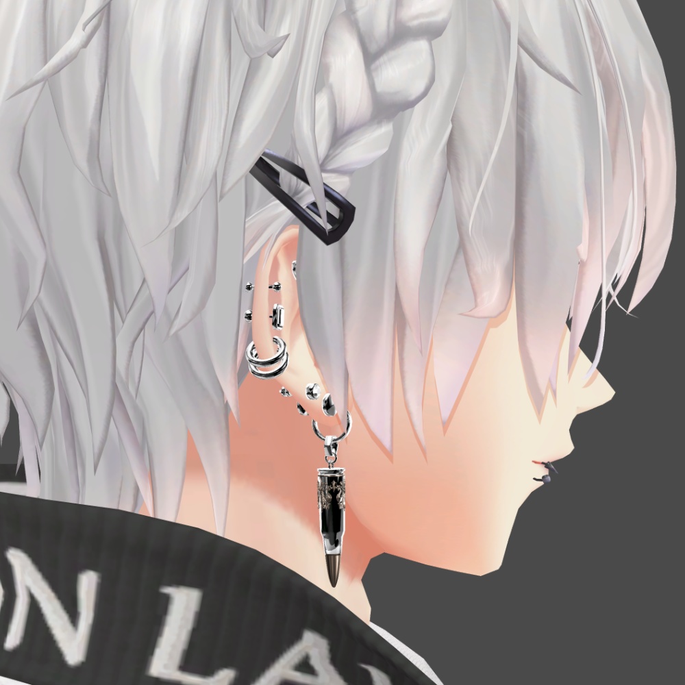 Bullet earrings 13set ver2 ★15アバター調整済