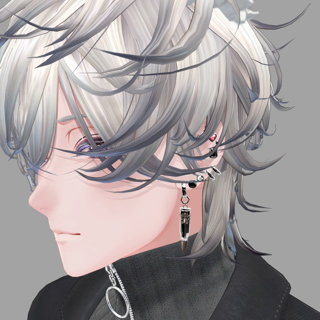 Bullet earrings 13set ver2 ★15アバター調整済