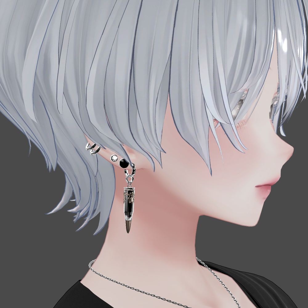 Bullet earrings 13set ver2 ★15アバター調整済