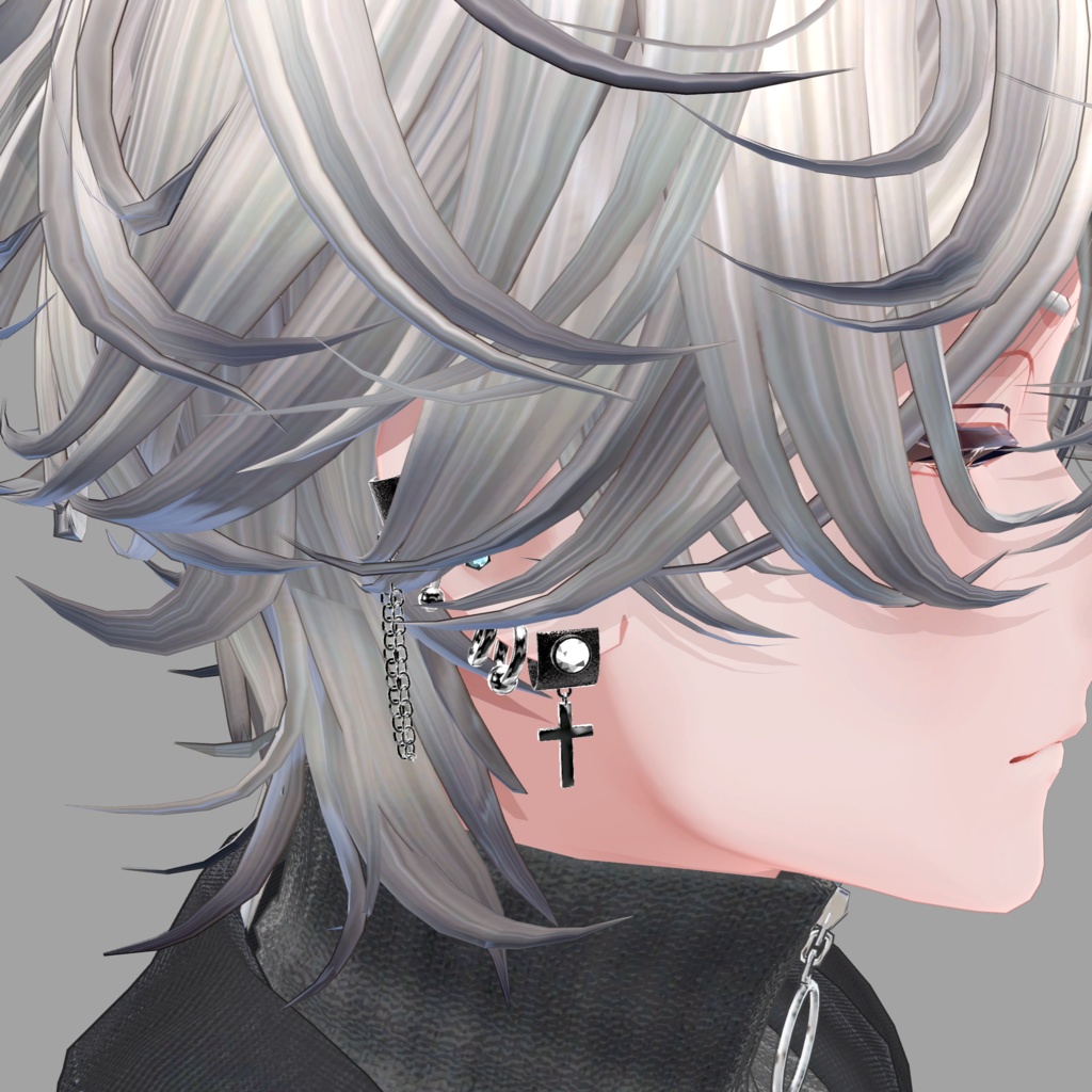 Bullet earrings 13set ver2 ★15アバター調整済