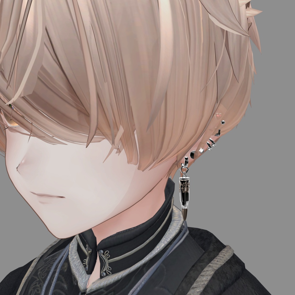 Bullet earrings 13set ver2 ★15アバター調整済