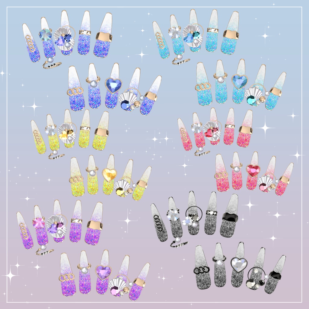 SHELLNAIL♡10アバターMA対応