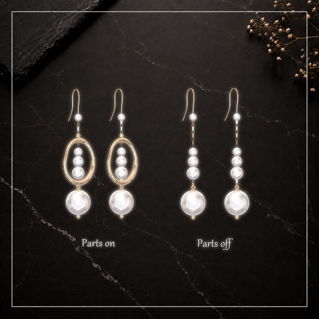 Lily Pearl Earring Set