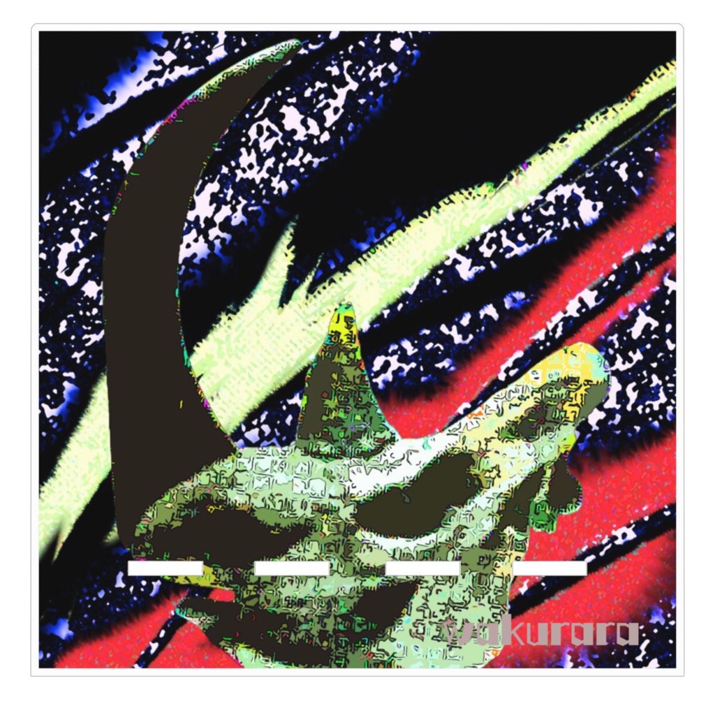 アクリルスマホスタンド 縦角カラー