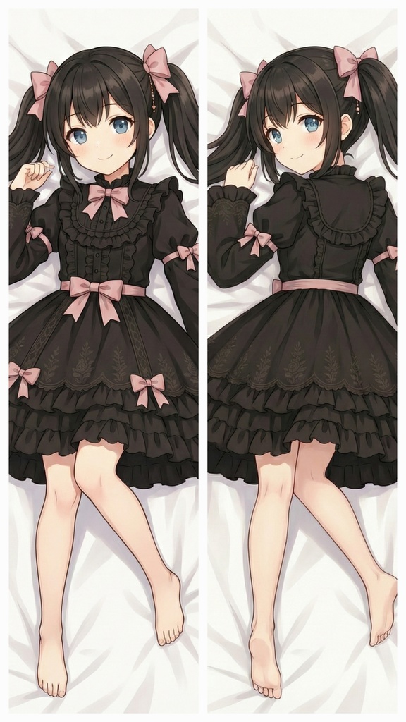 【オリジナル】藍音 抱き枕カバー 普段着Ver.