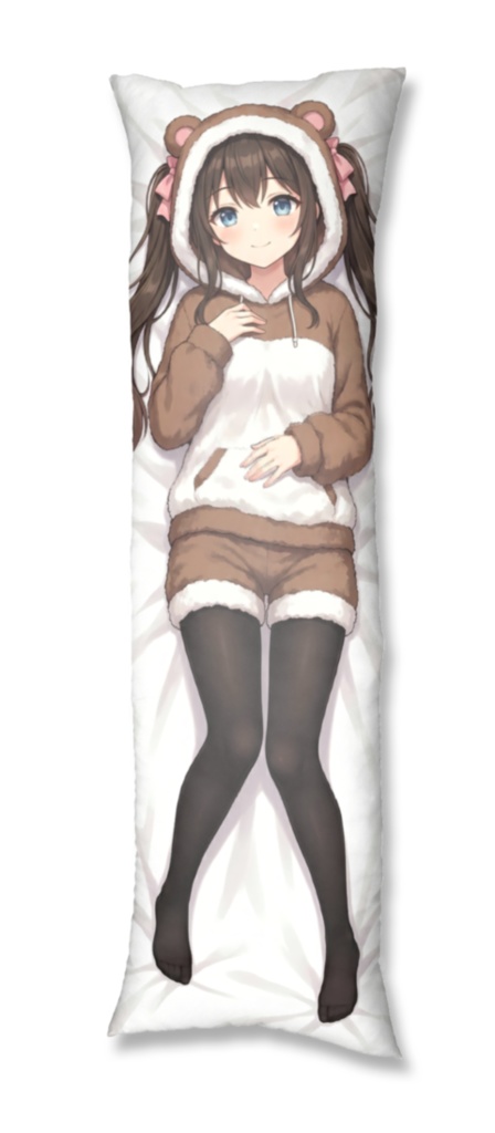 【オリジナル】藍音 抱き枕カバー 冬部屋着Ver.③