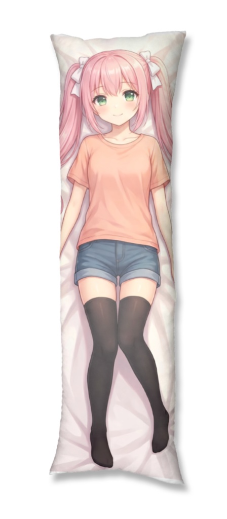 【オリジナル】【特典付き】夢羽 抱き枕カバー 夏部屋着Ver.