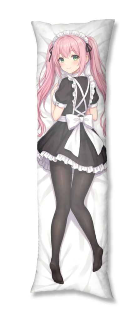 【オリジナル】全力御奉仕!夢羽のミニスカメイド抱き枕カバー