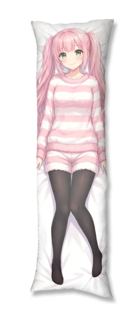 【オリジナル】【特典付き】夢羽 抱き枕カバー 冬部屋着Ver.②