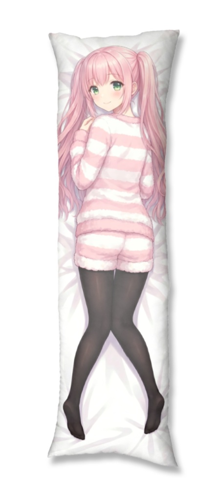 【オリジナル】【特典付き】夢羽 抱き枕カバー 冬部屋着Ver.②