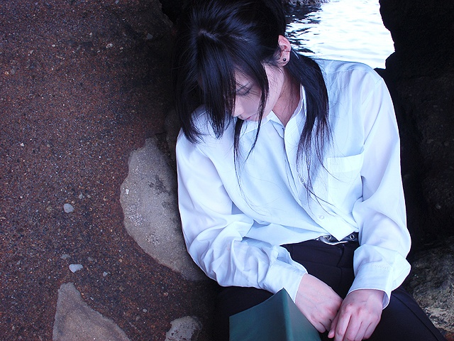 PCノベルゲーム「空からの手紙」【モデル:しんのす+流霧】