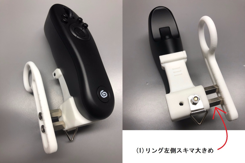 ▲TABMATE(タブメイト)用拡張パーツ【右利き用】左手で持つ人用 STUDIOMATE A