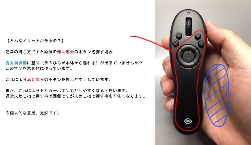 ■TABMATE(タブメイト)用拡張パーツ【左利き用】右手で持つ人用 STUDIOMATE B