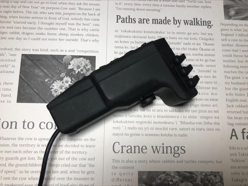 【STUDIOMATE Ω弐 -オメガ弐-】有線左手デバイス【28ボタン】