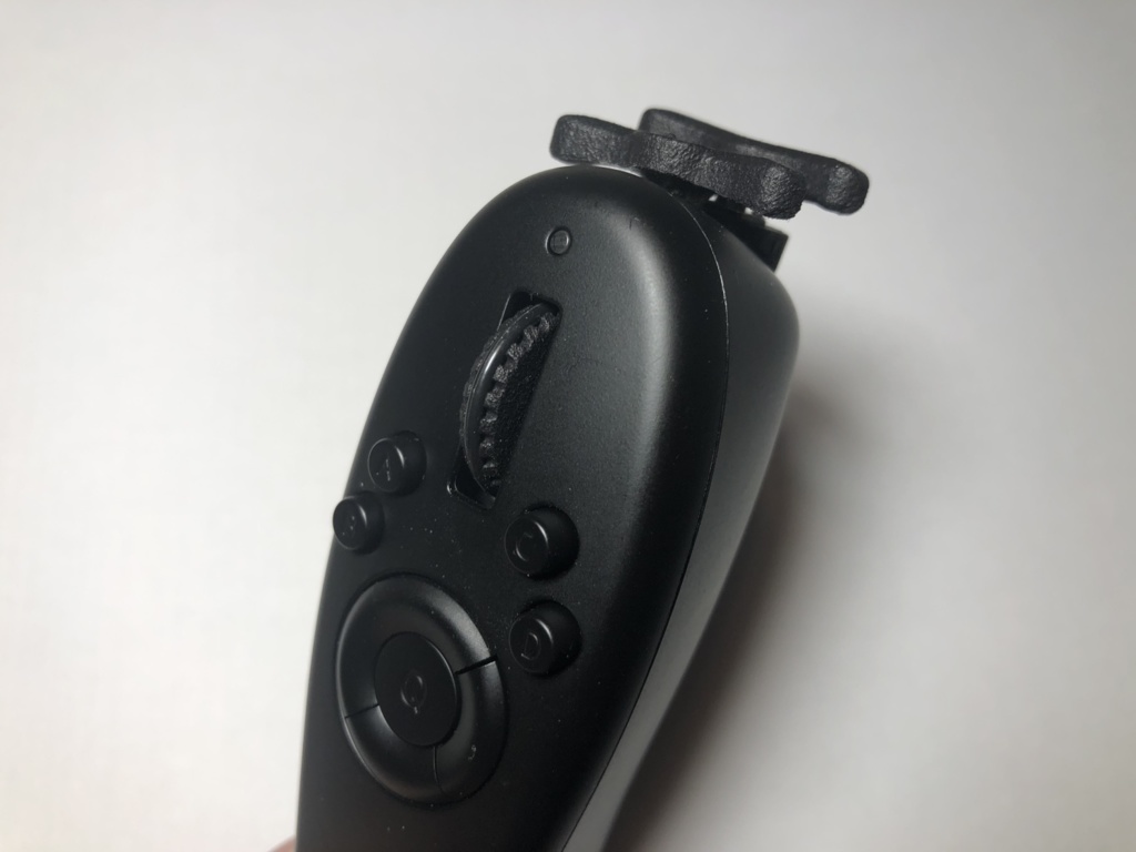 TABMATE(タブメイト)用+-ボタンを弱い力で押せるようにするパーツ