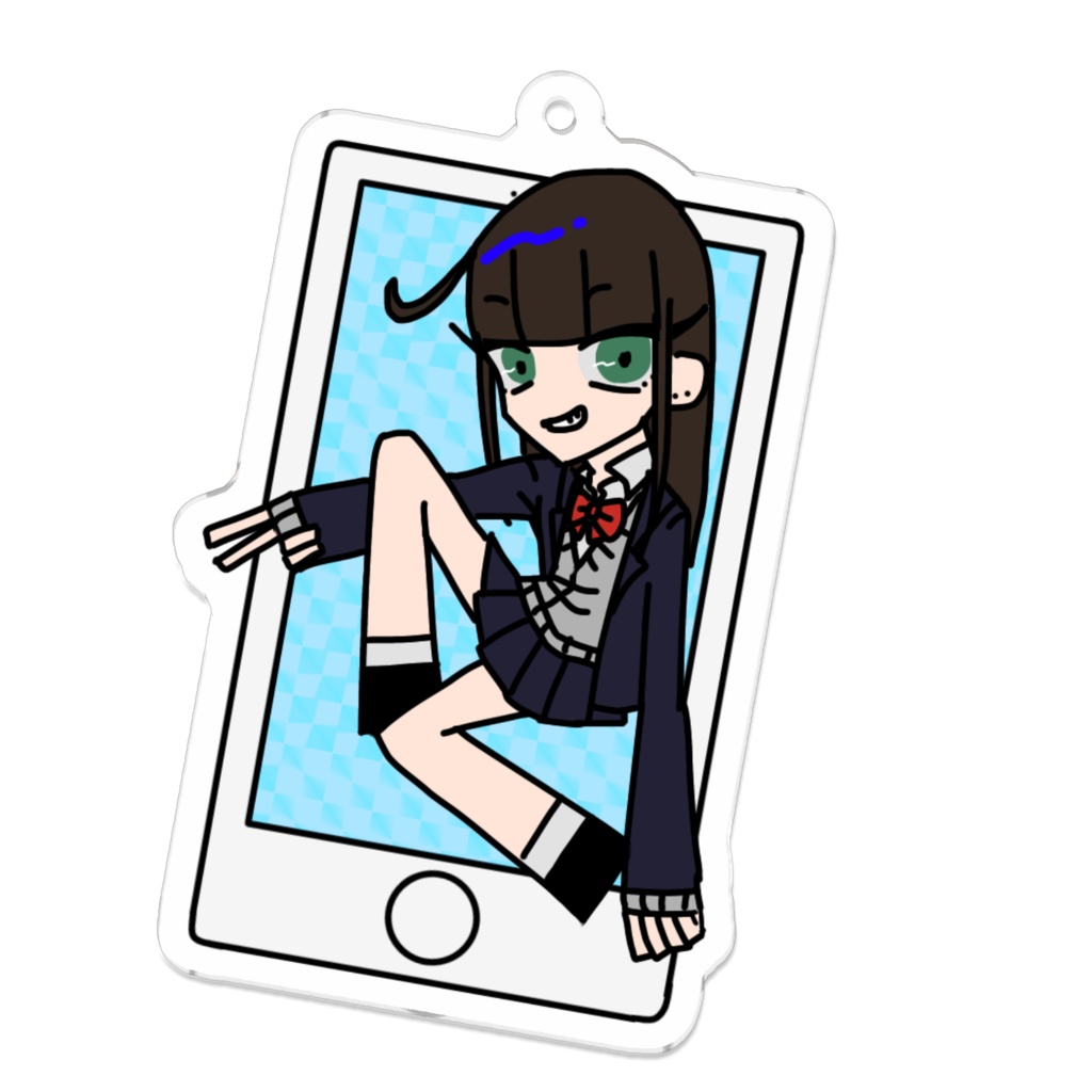 鮫屋のアクリルキーホルダー