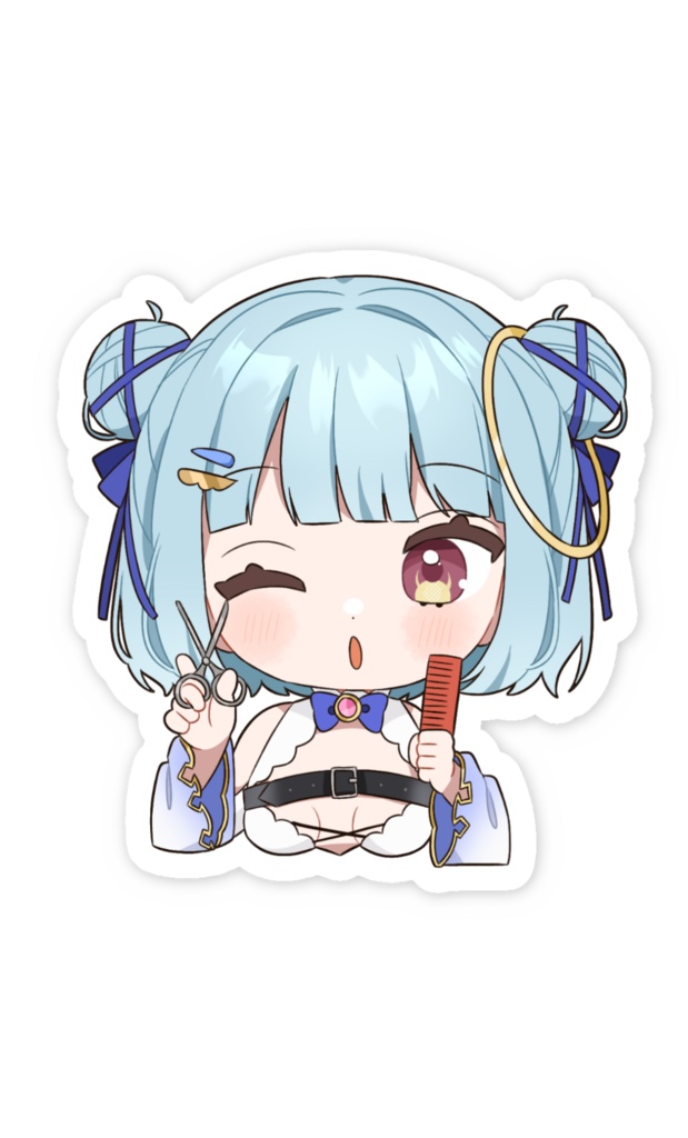 ３周年記念スマホステッカー♡ヘアカット