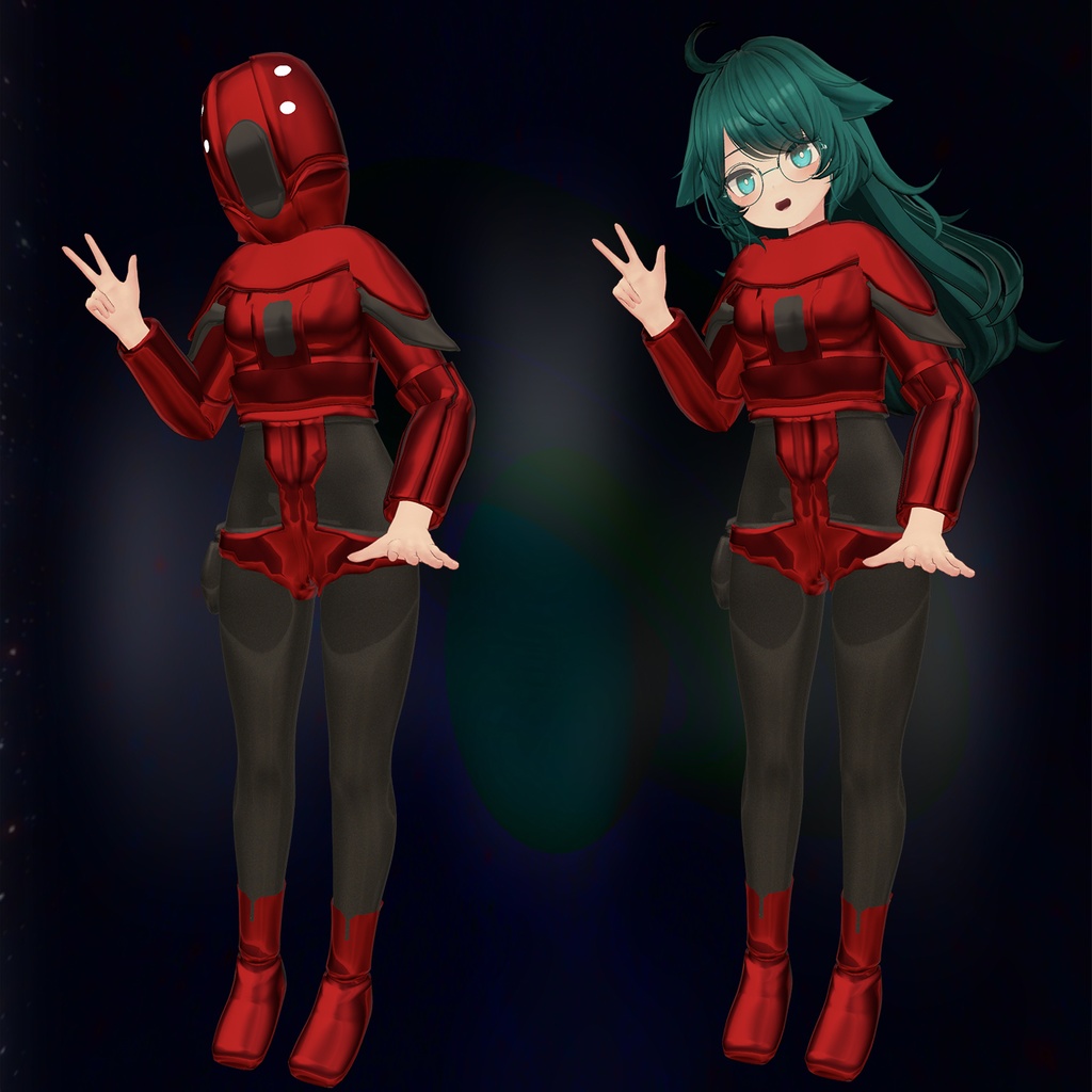 【デルタフレア対応衣装】Precursor Warden