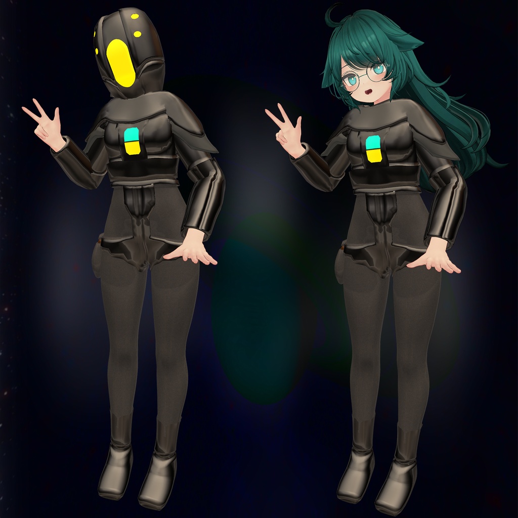 【デルタフレア対応衣装】Precursor Warden