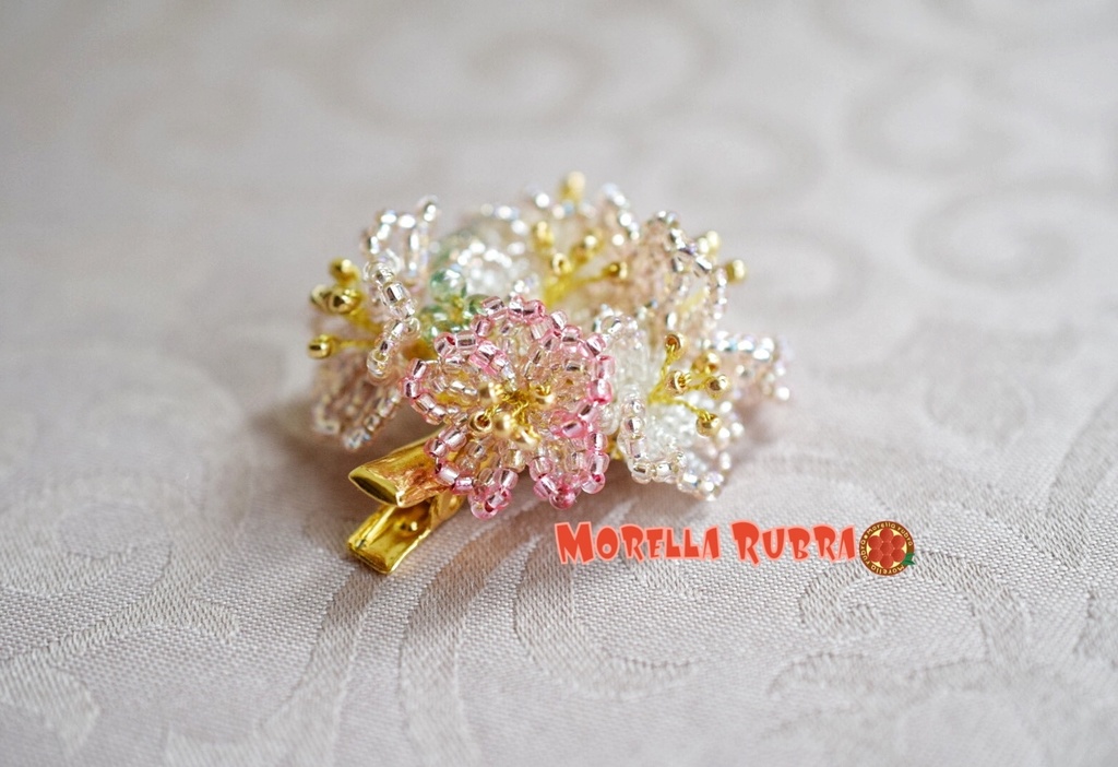 桜のヘアクリップ・Aタイプ