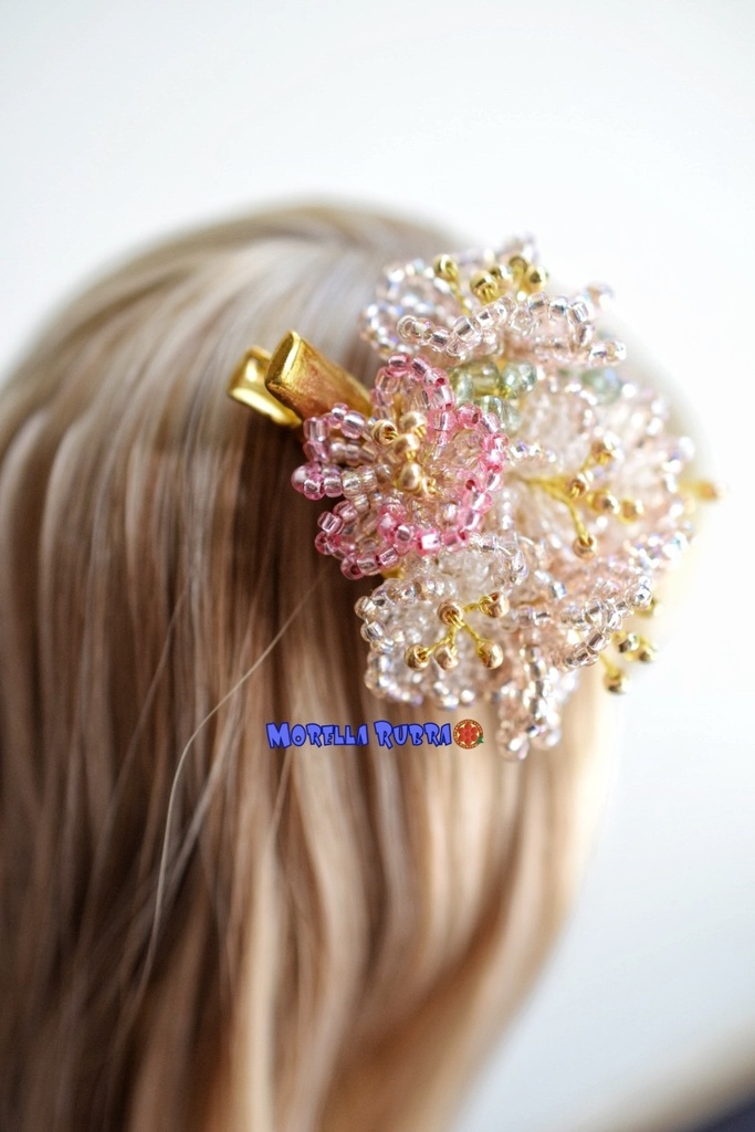 桜のヘアクリップ・Aタイプ