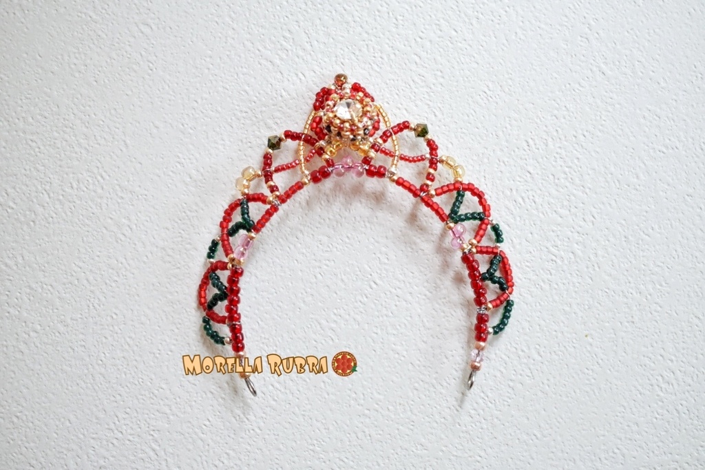 赤のティアラ(Bタイプ) ドール用