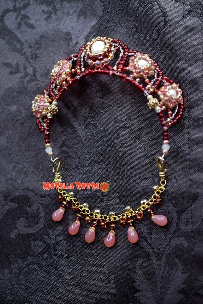 ココシニク風ティアラ(後ろ飾り付)