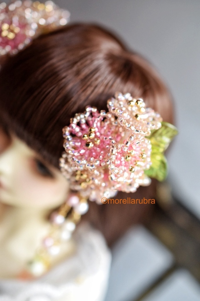 桜のヘアクリップ