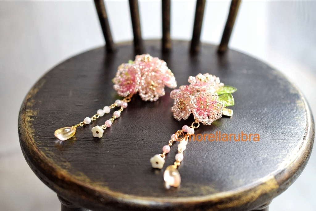 桜のヘアクリップ