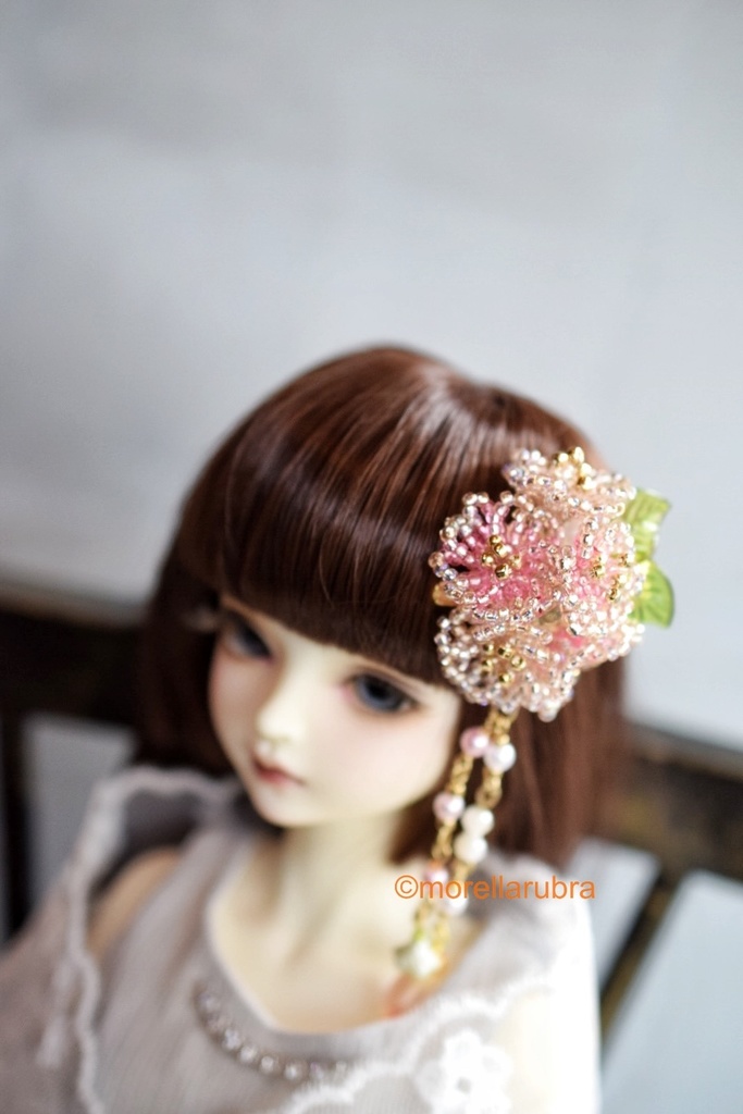 桜のヘアクリップ