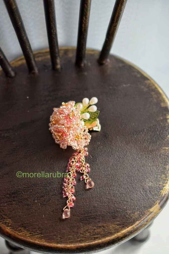 桜のヘアクリップ