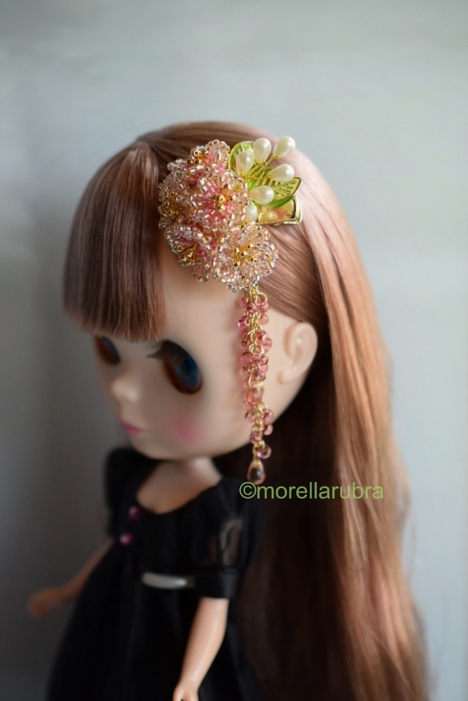 桜のヘアクリップ