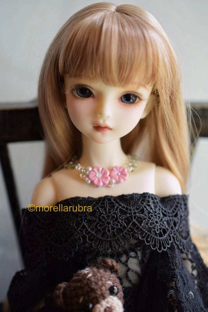 桜のネックレス(マグネット式)