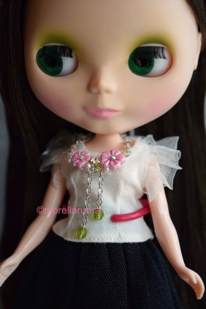 桜のネックレス(1/4ドール・ブライス用)