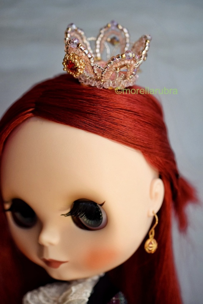 クラウン(ピンク・ヘアクリップ付き)