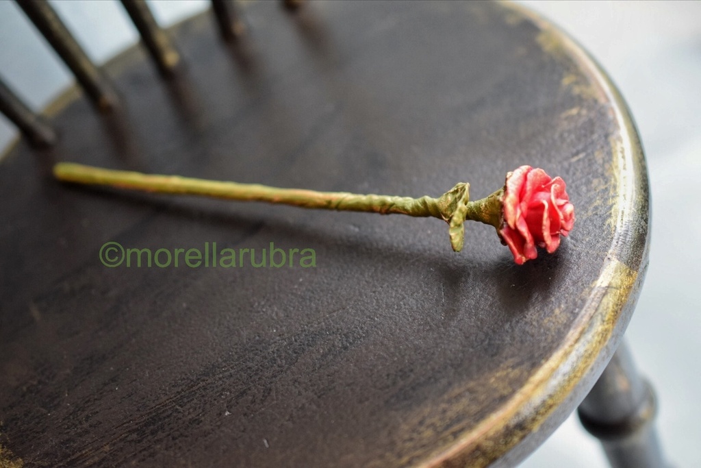 薔薇の杖(crimson)◇15cm