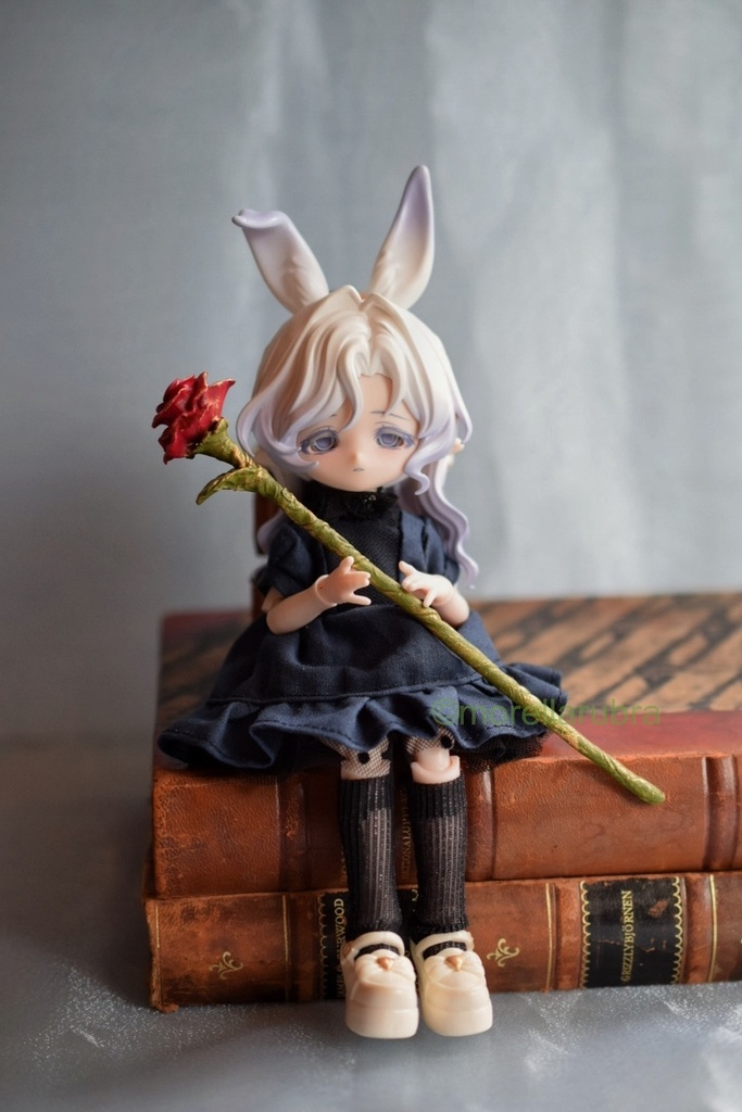 薔薇の杖(crimson)◇15cm