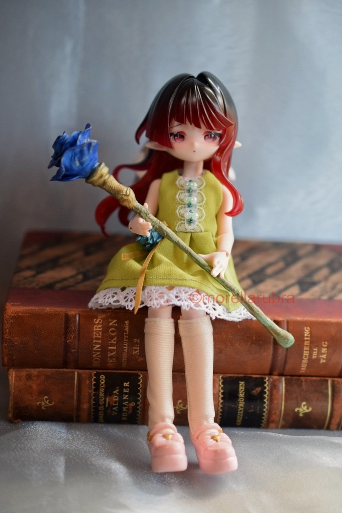 薔薇の杖(ロイヤルブルー)◇13.5cm