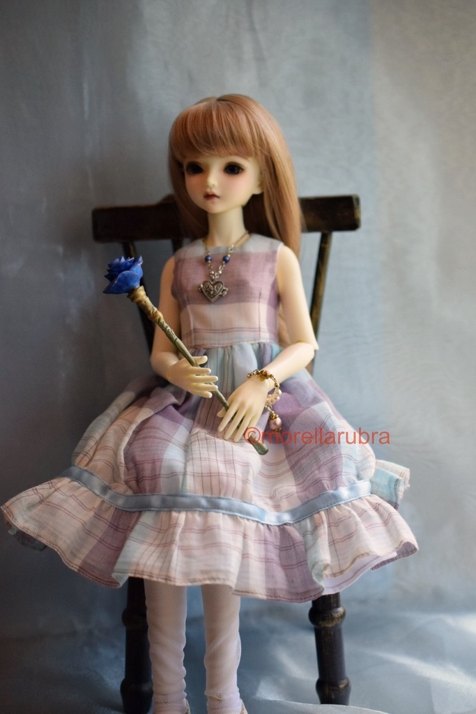 薔薇の杖(ロイヤルブルー)◇13.5cm