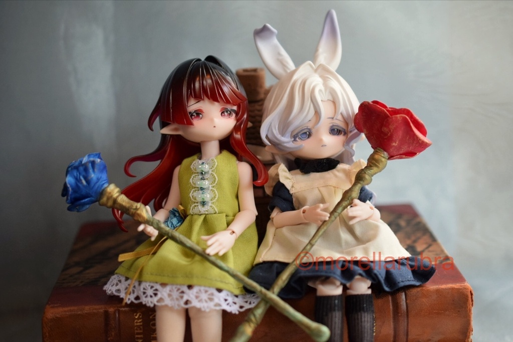 薔薇の杖(crimson)◇14cm