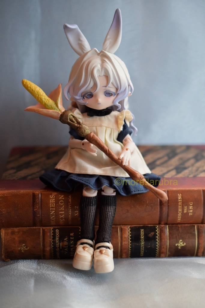 カラーの杖(オレンジ)◇14cm