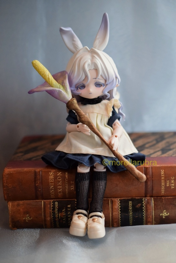 カラーの杖(ラベンダー)◇14cm