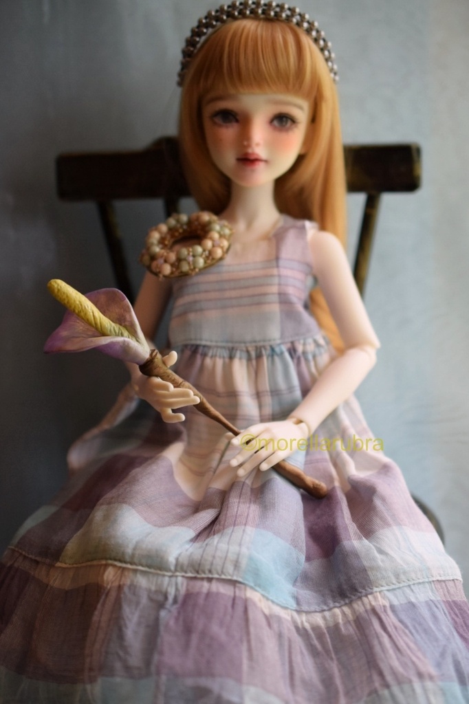 カラーの杖(ラベンダー)◇14cm