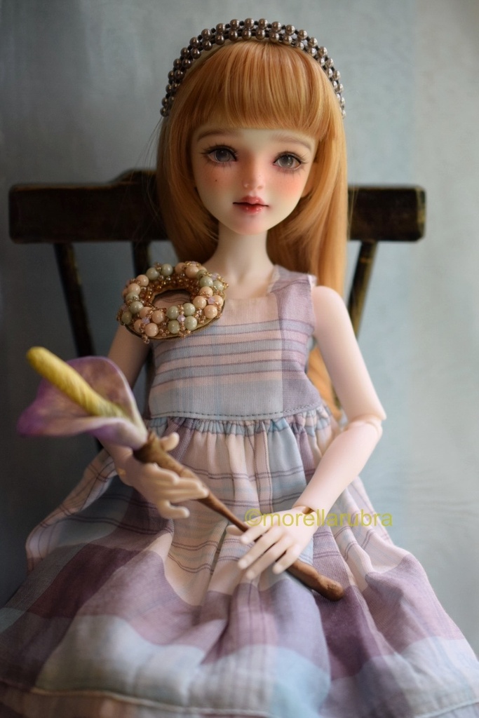 カラーの杖(ラベンダー)◇14cm